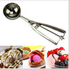 1PC Stainless Steel Ice Cream Scoop Scooper Cookie Dough Fruit Portioner Scooper