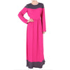 Musulmane Vêtements Mousseline de Soie Robe