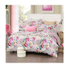 Lit Housse de Couette Bâche 4pc Set Gamme Coton 100% 017