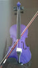 Student Acoustic Violin Full 4/4 Maple Spruce with Case Bow Rosin Purple Color