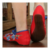 Old Beijing Cloth Embroidered Shoes Slipsole Plum blossom