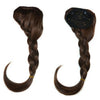 Braid Bang Bridal Wig Tilted Frisette