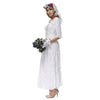 Halloween Lace White Gauge Costume