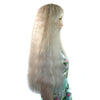 70cm light wavy thick Wig Hair Cap Corn Stigma Fluffy Curled cosplay