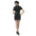 Black Policewoman Game Woman Refinement Uniform Halloween Copsplay Party Costume