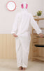 Unisex Adult Pajamas Cosplay Costume Animal one piece sleepwear Suit  Rabbit