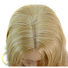 Extra Long Blonde or Cheveux Ondulés Bonnet Perruque 70cm Central Division De