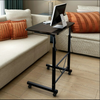 60x40cm laptop stand adjustable side table on wheels