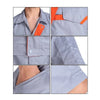 419 Summer Short Sleeve Working Protective Gear Uniform Welder Jacket