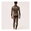 M017 Camouflage 3.5mm One-piece Diving Suit Wetsuit Surfing    XS