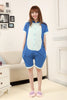 Unisex Adult Pajamas Cosplay Costume Animal one piece sleepwear Suit Summer 08