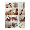 Diy Horloge Murale Acrylique Collage Super Grande Taille Salle à Manger Creative