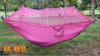 Extérieur Camping Portable Moustiquaire Nylon Hamac Suspension Lit Swing