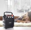 4 " Rechargeable Fête Système Haut-Parleur Karaoke Bluetooth USB / Sd / Fm /
