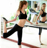 Mujer Yoga Correr Elástico Deporte Pantalones Leggings Fitness Pantalón Capri