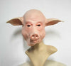 Pig Head Mask Rubber Latex Animal Costume Full head Mask Halloween Costume Fancy