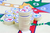Avion Échecs Classique Intelligence Jeu Chiffon à Pieds Famille Jeu Big Taille