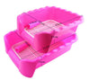 Indoor Dog Puppy Plastic Potty Training Dog Toilet with Fence and Target Pet Pee