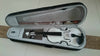 Full Size Natural Acoustic Violin Fiddle with Case Bow Rosin White Color