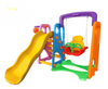 Kids Swing and Slide Basketball Activity Center