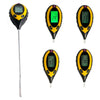 4 In1 Soil Digital Temperature Sunlight Moisture Humidity pH Meter For Gardening