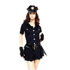 Modisch Sexy Minirock Polizistin Uniform Formelle Kleidungsstück Anzug Sexy