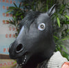 Horse Head Mask Rubber Latex Animal Costume Full head Mask Halloween Costume Fan