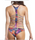 Sexy Quality Peacock Floral Hollow Out Monokini Bikini Swimsuit Swimwear Bathing