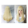 Wonderland Long 60cm Blonde Straight Synthetic Cosplay Wig