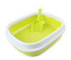 Cat Pet Toilet Kitten Litter Box Tray House Pan With Scoop 46x38x15cm