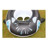 Inflatable Cartoon Children Water Taxis Toy Swim Ring with Handle    black fish