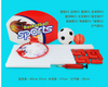 2 in 1 Wasser & Land Fußball Basketball Spielzeug Set
