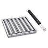 Acier Inoxydable Hot Dog Grillé Saucisse Grill Barbecue Plateau Outil