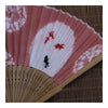 Abanico Plegable con Cubierta Goldfish Rosa