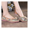 Women's Chic Mesh Breathable Cloth Shoes Soft Sole  loafer kaleidoscope flowers