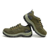 Climbing Hiking Safety Shoes  Boot PU Green Smash-proof Penetration-resistant