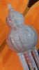 Chinese Traditional Gourd Flute Bottle Gourd Silk Hulusi Imitative Porcelain
