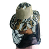 Camouflage Black Gauze Beekeeper Hat Yellow