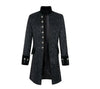 Victorien Steampunk Vintage Asymétrique Costume Queue de Pie Smoking