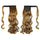 Magic Tape Long Curled Hair Wig Piece