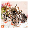 Vintage Autos Eisen Kette Schneemobil Modell Tisch Dekoration Rotwein