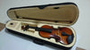 Full Size Natural Acoustic Violin Fiddle with Case Bow Rosin wood Color