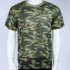 Hombre' Camuflaje Ejército Militar Aire Libre Caza Pesca Camiseta Algodón