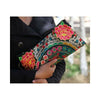 Original Yunnan Featured National Style Embroidery Bag Zipper Cotton Single-shou