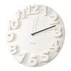 Creative Round Simple 3D Digital Wall Clock