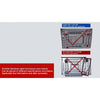 Thickening 304 stainless steel folding microwave oven rack shelves wall bracket