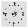 Acrílico Creativo Reloj de Pared Bricolaje Fútbol