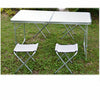 outdoor folded table aluminium alloy wooden folded table portable picnik table