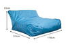 Grand Piscine Pouf Intérieur Extérieur Salon Divan Flottant Chaise 15 Couleurs