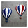 Iron Baloon Wall Hanging Decoration America Village   blue+white+red